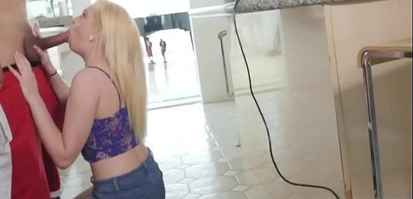 Hot blonde teen tied first time Fighting For Affection